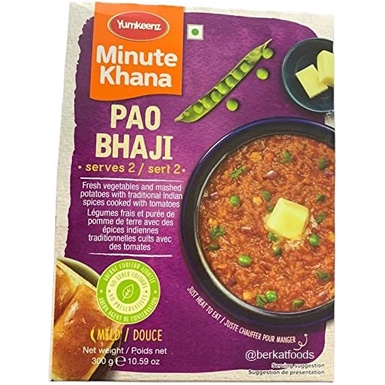 

Pao Bhaji Yumkeenz Haldiram Ready To Eat / Haldirams Pav Makanan Siap Saji