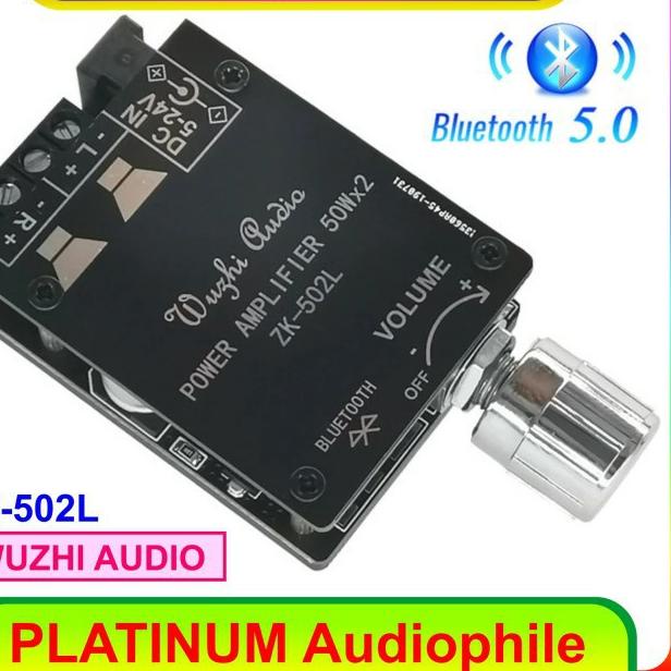 ★ Bluetooth Amplifier Class D 2x50W ZK-502L MINI Amplifier ZK-502L ❅