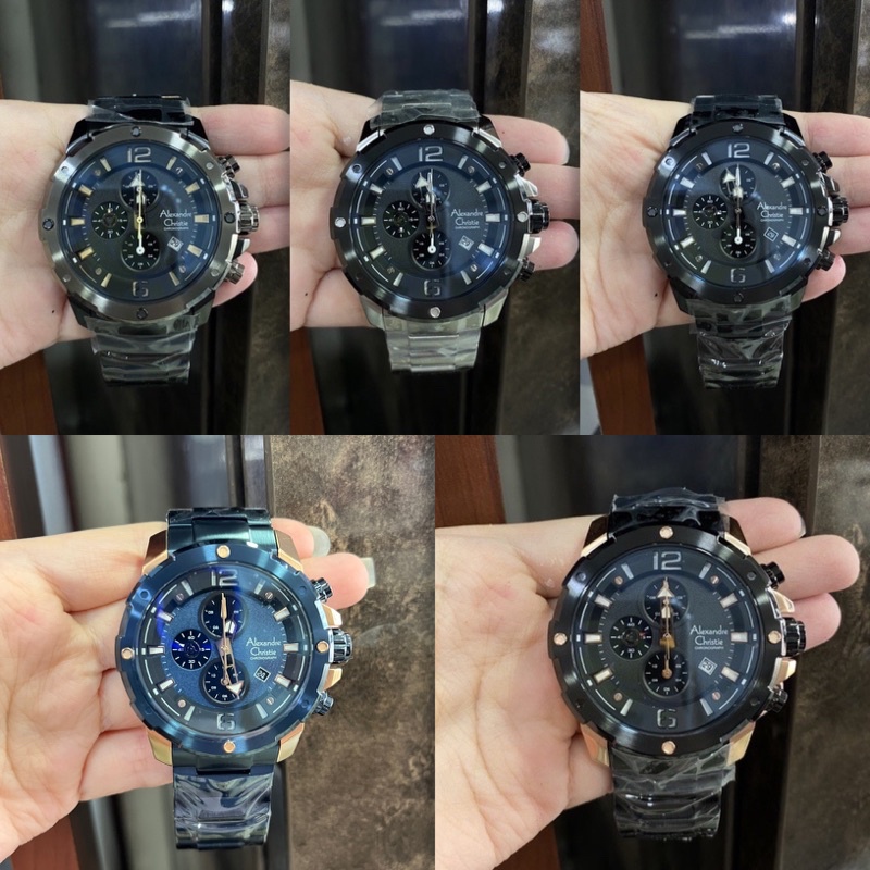 JAM TANGAN PRIA ALEXANDRE CHRISTIE AC6410 AC 6410 STAINLESS