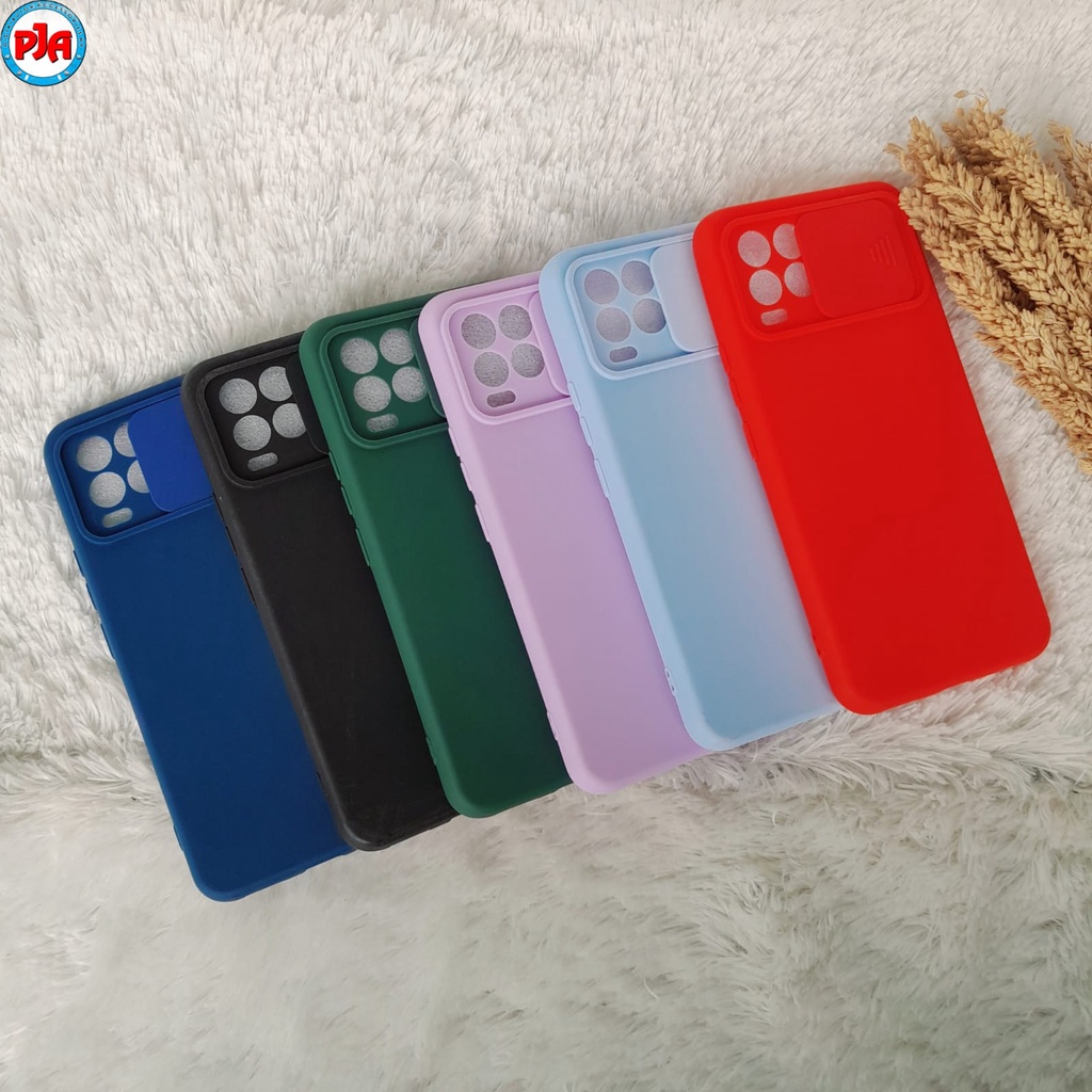 Case Softcase Casing Silikon Macaron Slide Camera Xiaomi Redmi Note 8 8 Pro 9 9 Pro 10 10s 10 Pro