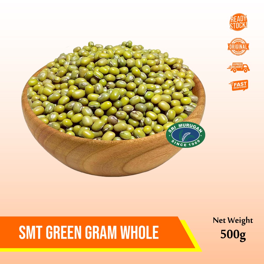 

SMT GREEN GRAM WHOLE 500GR