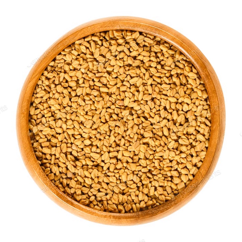 Biji Klabet (1kg) / Fenugreek / Klabet / Methi Seeds / Halba / Hulbah