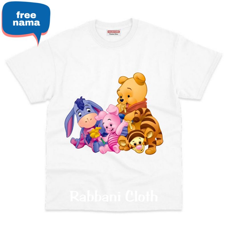 kaos winnie the pooh kaos anak