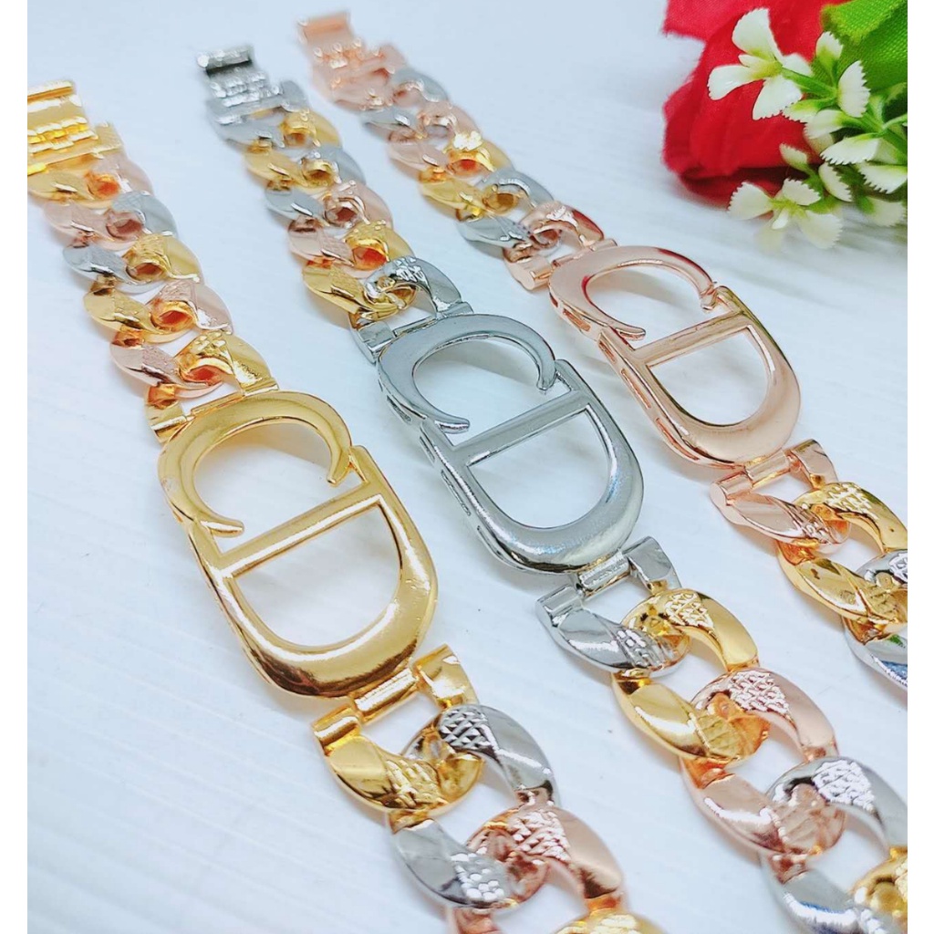 Gelang Xuping C&amp;D Lapis Emas Perhiasan Fashion 3118