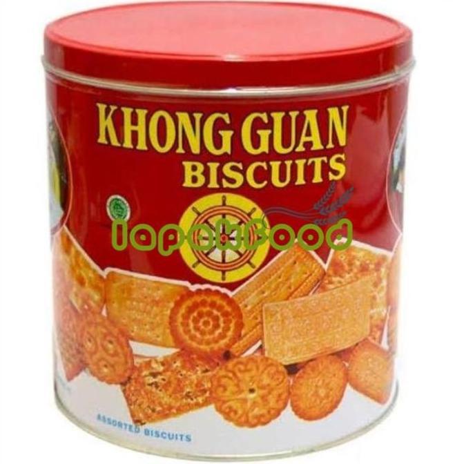 

BISKUIT KALENG KHONG GUAN ASSORTED BISCUIT 650G || BISKUIT KALENG || BISKUIT LEBARAN EL09I09A82L