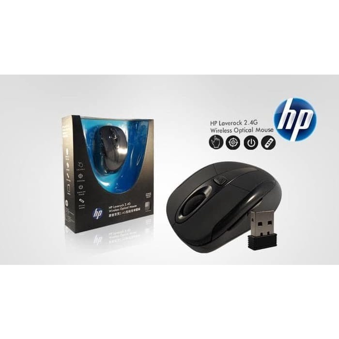 Mouse Wireless HP Laverock 2.4G Optical Mouse BT Wireless