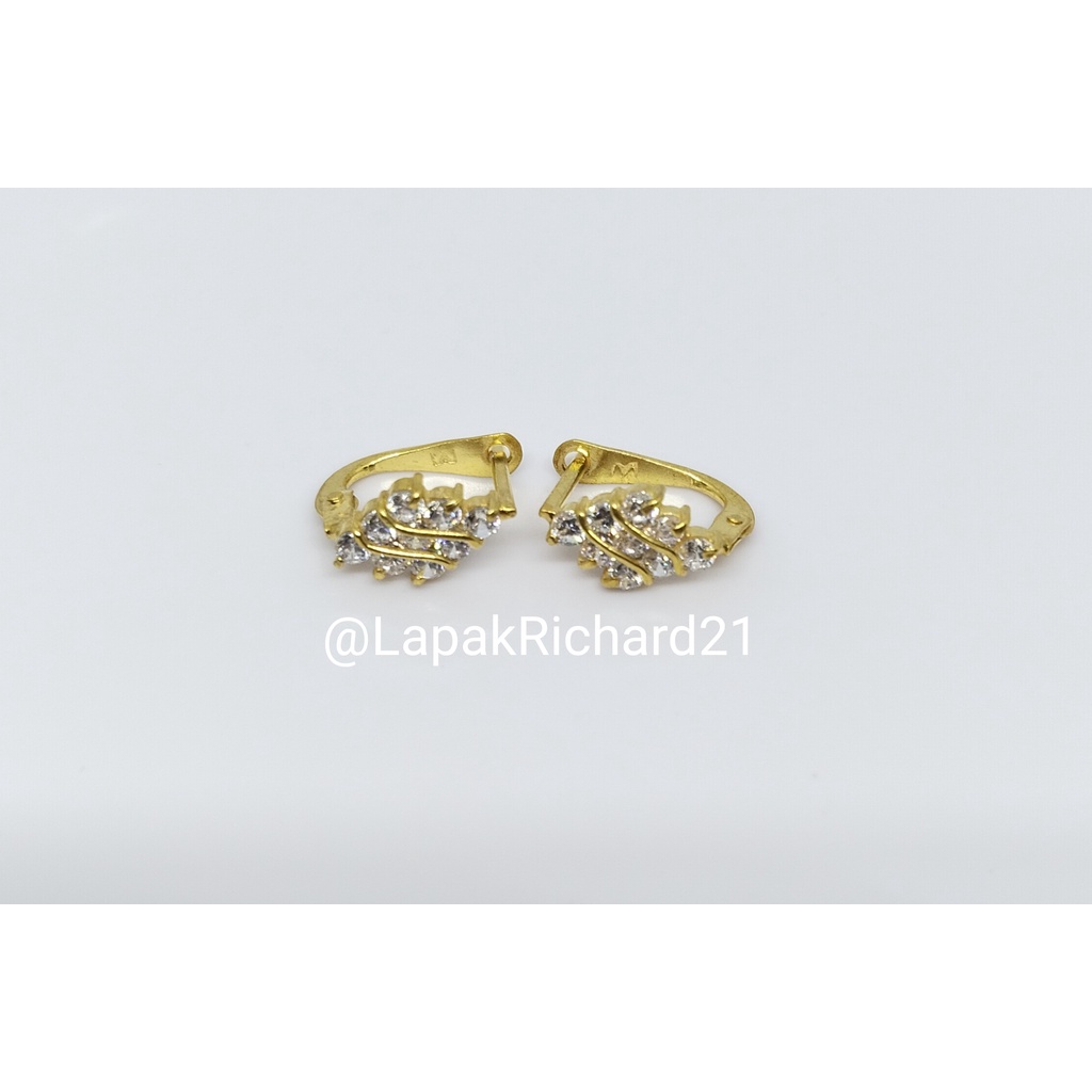 Perhiasan emas muda anting emas muda