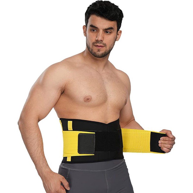 Korset Hot Shaper Belt Neotex Double Perekat Sabuk Korset Pelangsing Pembakar Lemak