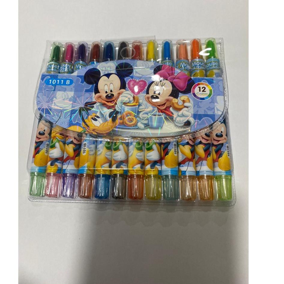 

Segera belanja Crayon krayon GM putar 12 warna /twist