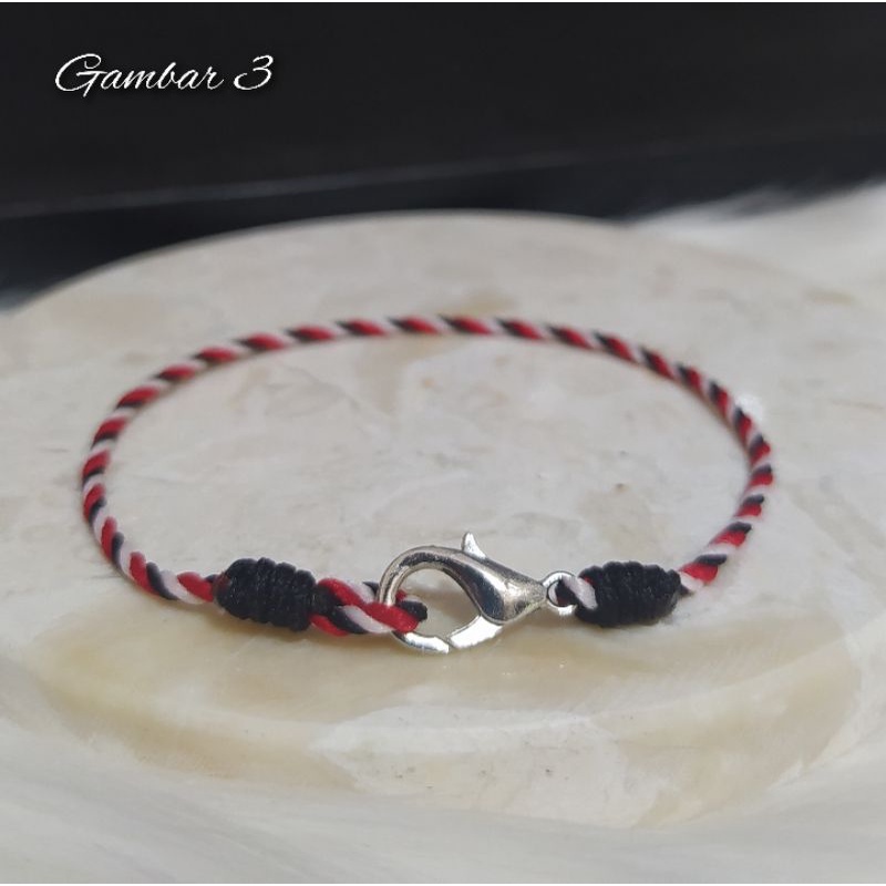 Gelang Tridatu Bali Pakai Pengait Anti Air Original Premium