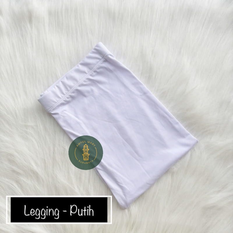 Legging Polos Wanita Muslimah Standart Perlengkapan Haji &amp; Umroh Leging Umoh Leging Haji Leging Putih Leging Hitam