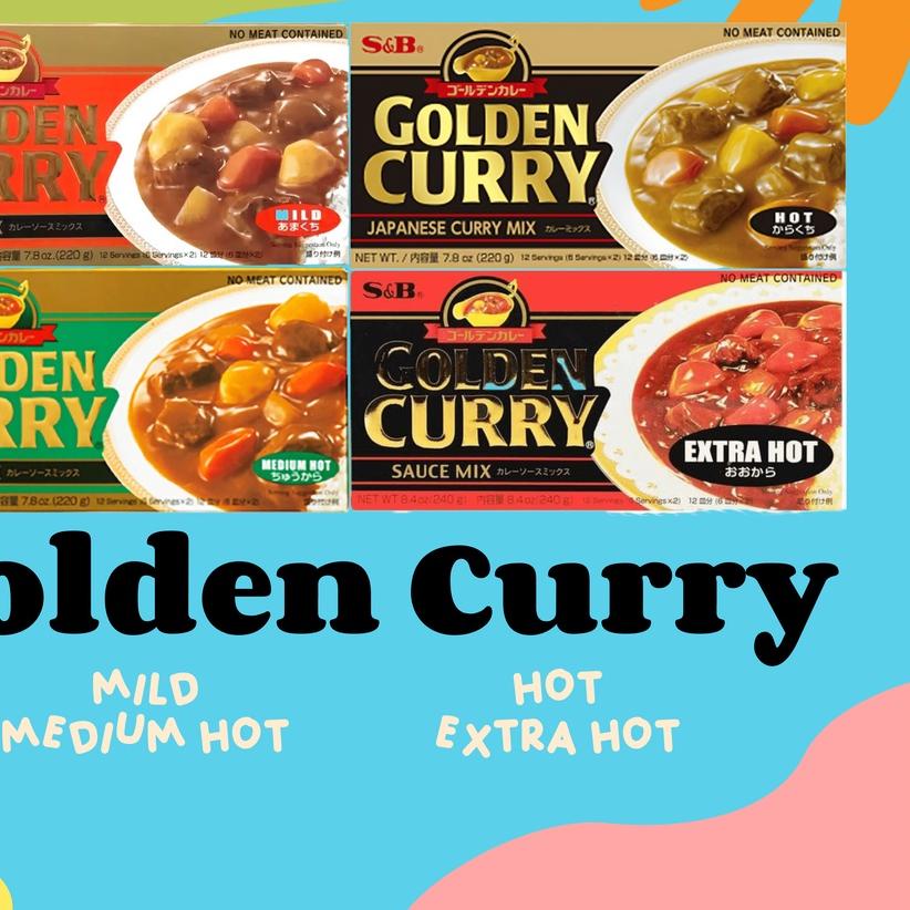 

❋ Golden Curry 220gr S&B (Bonus Bubbel Wrap) ♙