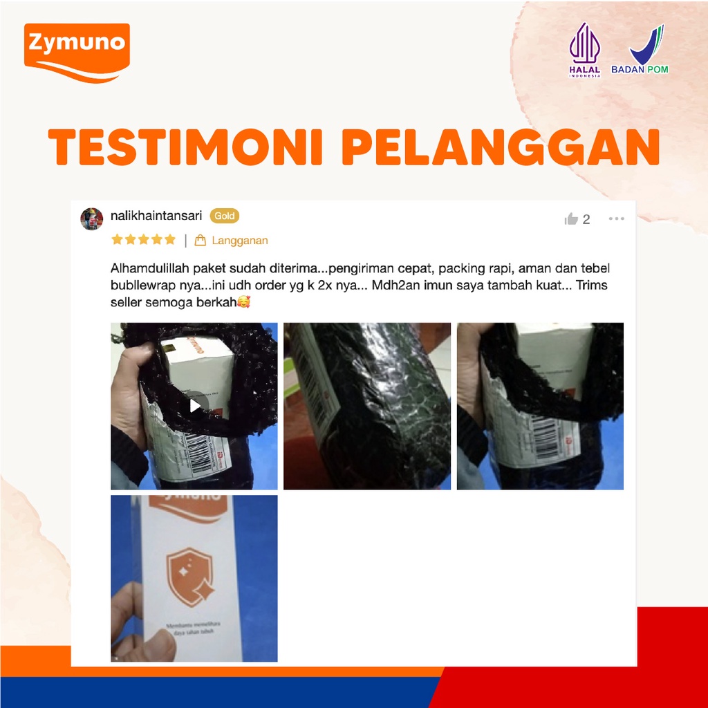 Zymuno Original Paket 2 Botol Atasi Kanker Tumor Miom Kista Benjolan Jaga Imun Imunitas Tubuh