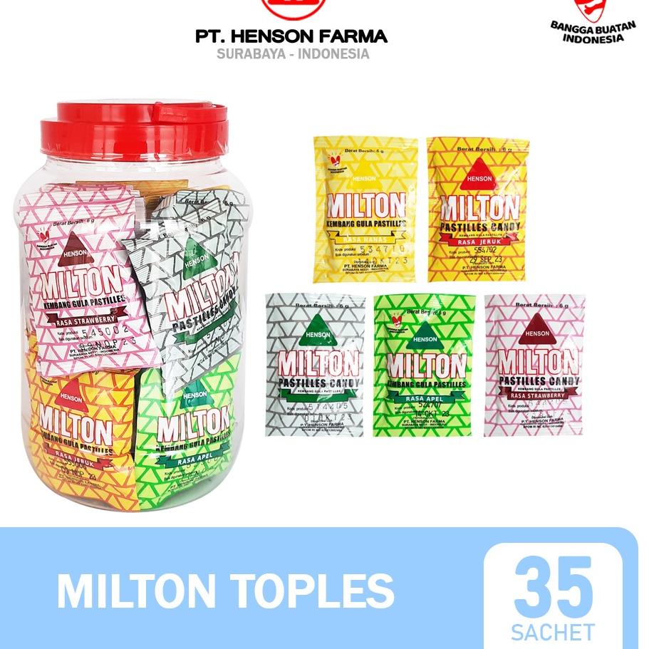 

☻ Milton Pastilles Toples Isi 35 Sachet ☈