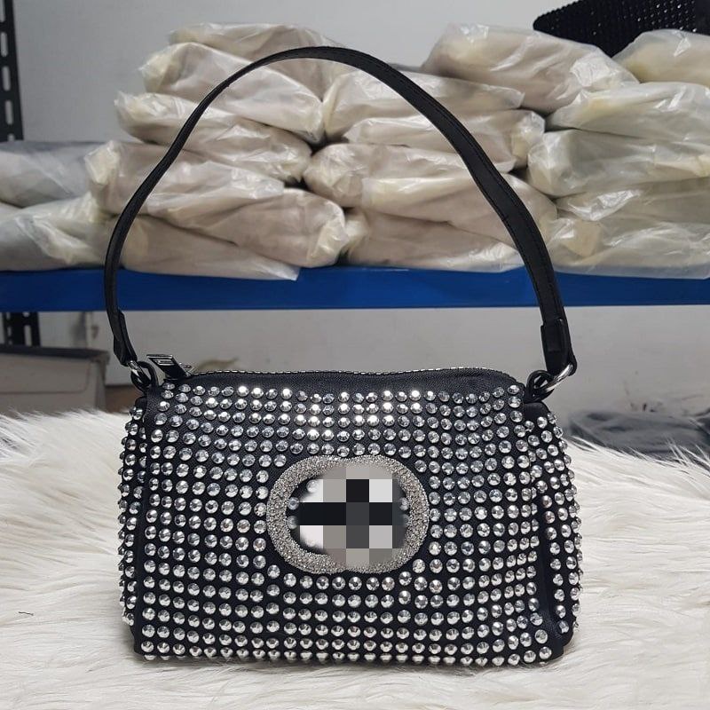 SZ1040 Tas Selempang Wanita Fashion Import Motif Diamond Ready Jakarta Bisa COD