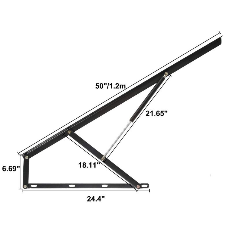 120cm Engsel Ranjang Lipat Hidrolik/Bed Save Fold Lift Up Hydraulic