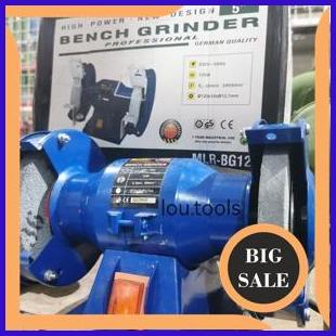 perkakas Mesin Gerinda Duduk 5" Mollar MLR-BG125 Bench Grinder 5 Inch 1F3BZ3