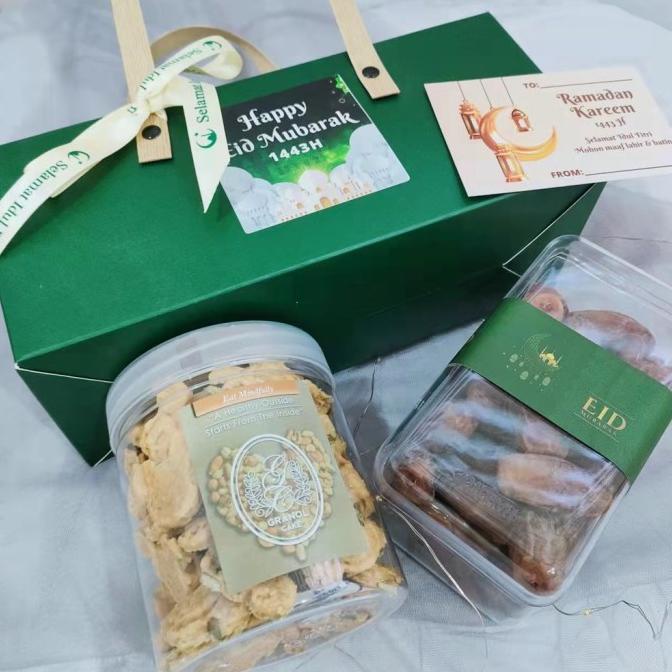 

TERMURAH HAMPERS RAMADHAN GRANOL CAKE HEALTHY SNACK - KADO LEBARAN G6416BUJN