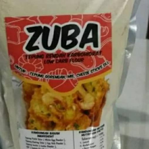 

♤ ZUBA Tepung Gorengan Sangat Rendah Karbo 500 gr ◌