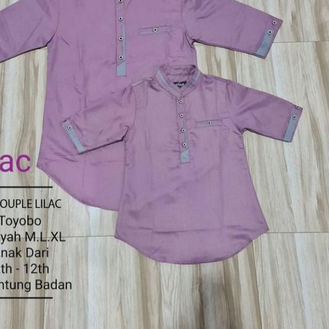 ➱ Koko Qurta Pria Couple Lilac / Koko Couple Lilac ☊