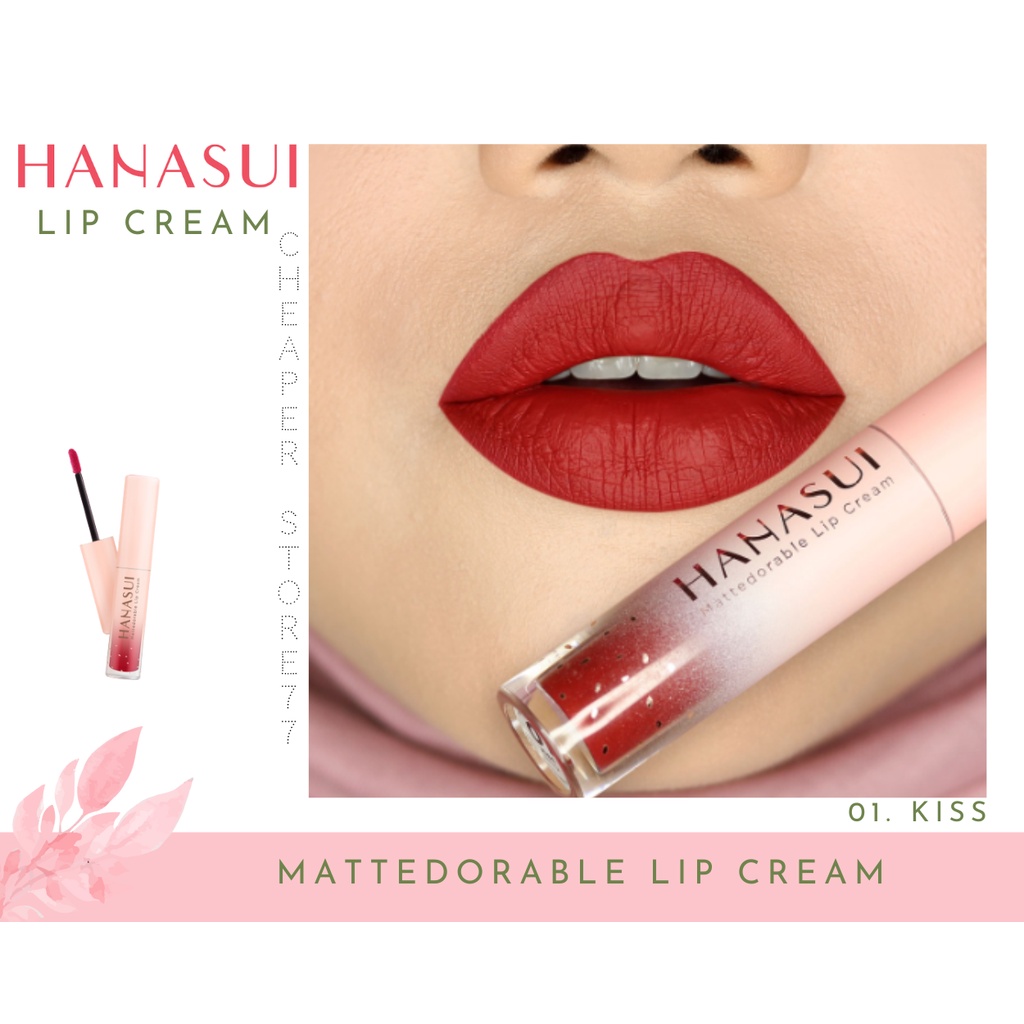 HANASUI - MATTEDORABLE LIP CREAM  4gr