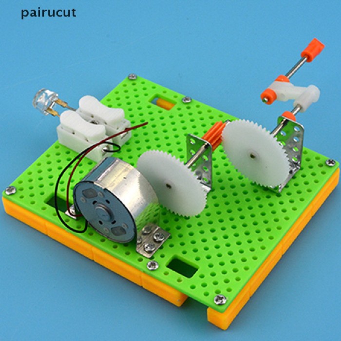 

Terlaris Bg483 Pairucut Mainan Edukasi Eksperimen Sains Fisika Generator Engkol