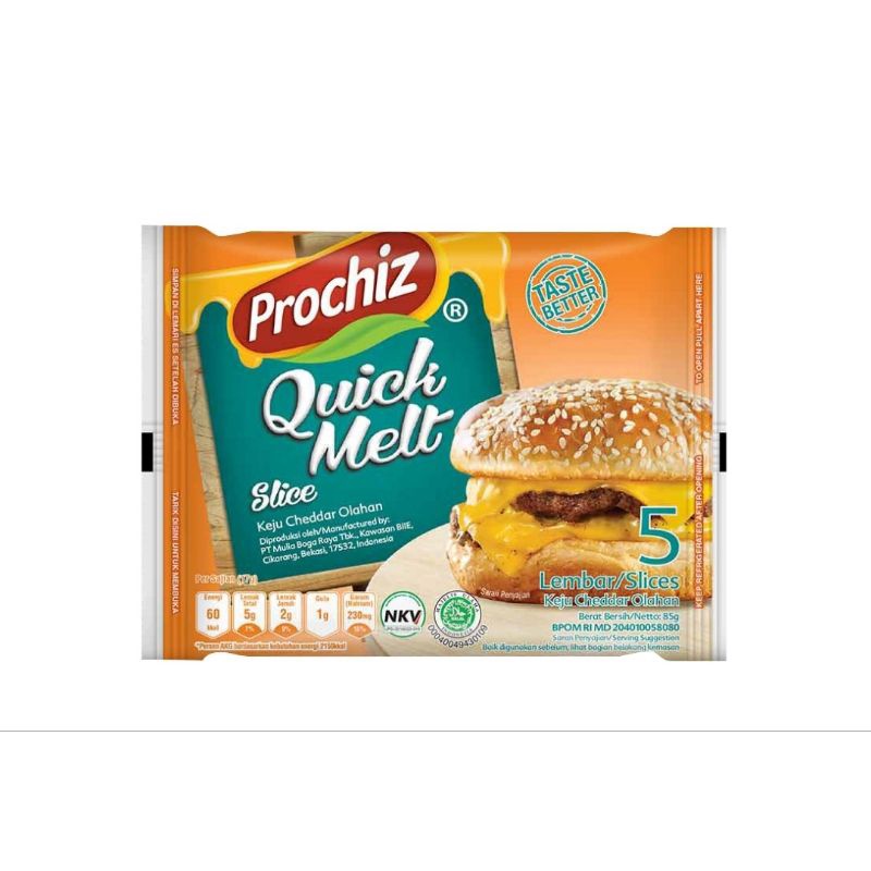 

PROCHIZ Quick Melt Slice 5 s