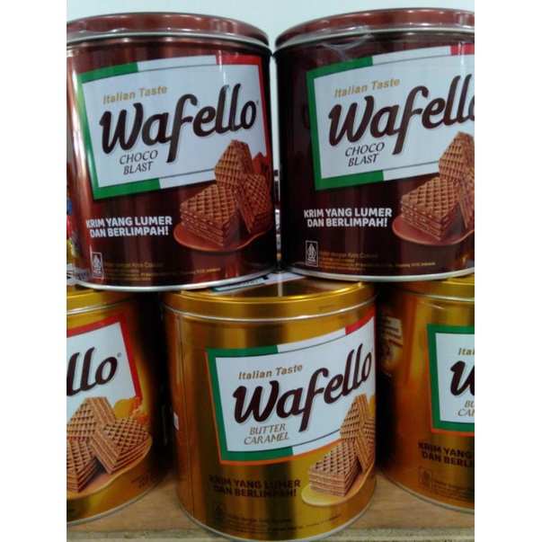 

Roma Wafello Choco Blast kaleng 294 Gram