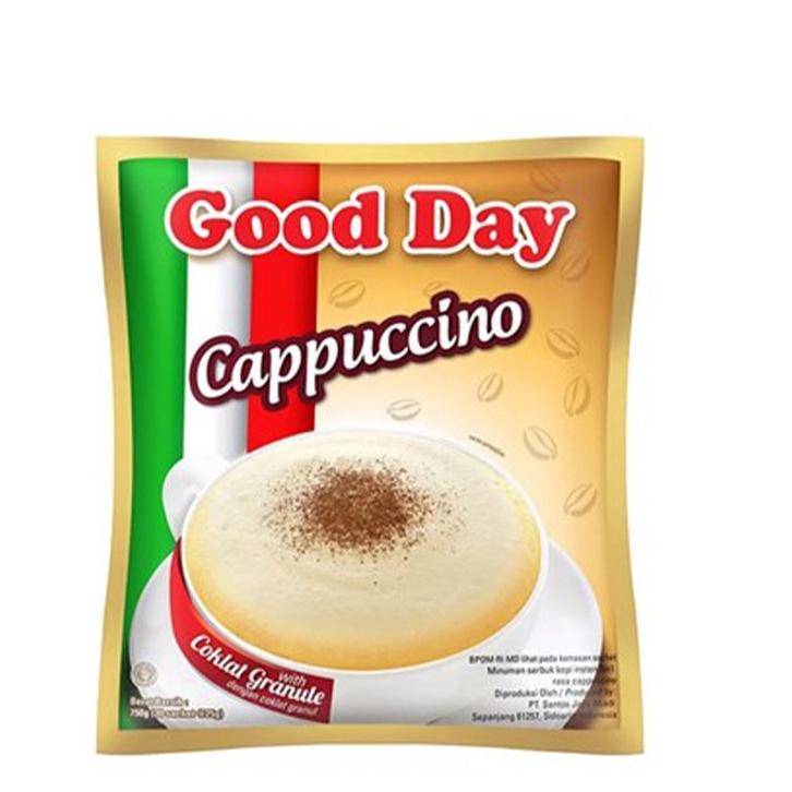 

Termurah dan terbaik Good Day Kopi Cappuccino 30 x 25 gr !!!