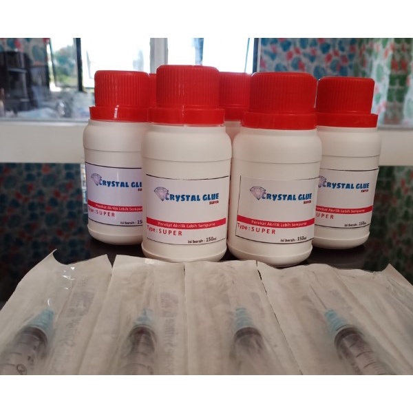 

TERMURAH !!!Lem Acrylic Crystal Glue Produksi Sendiri, GARANSI