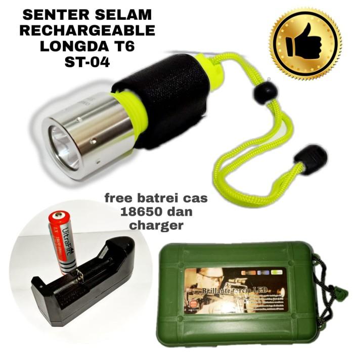 Terlaris Senter Selam Rechargeable T6 Longda St-04