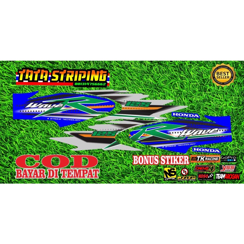 striping stiker wave 125 r karisma d 125 wave 125 thailand