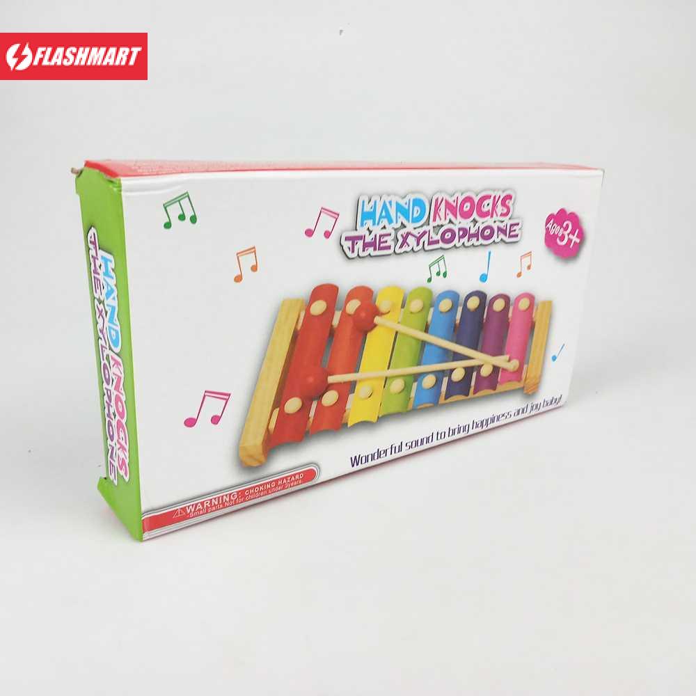 Flashmart Mainan Anak Xylophone Beat Instrument Children Toy - F697