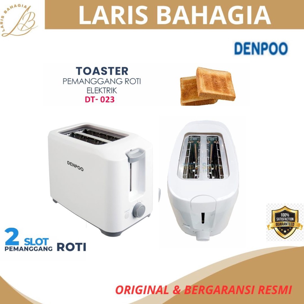 Pemanggang Roti DENPOO Toaster DT 023
