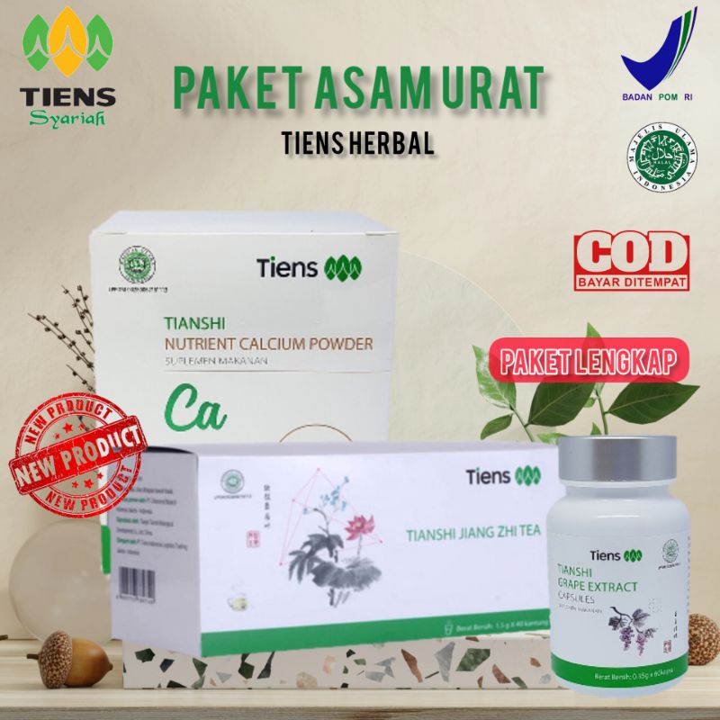 TIENS PAKET ASAM URAT TERBARU ORIGINAL