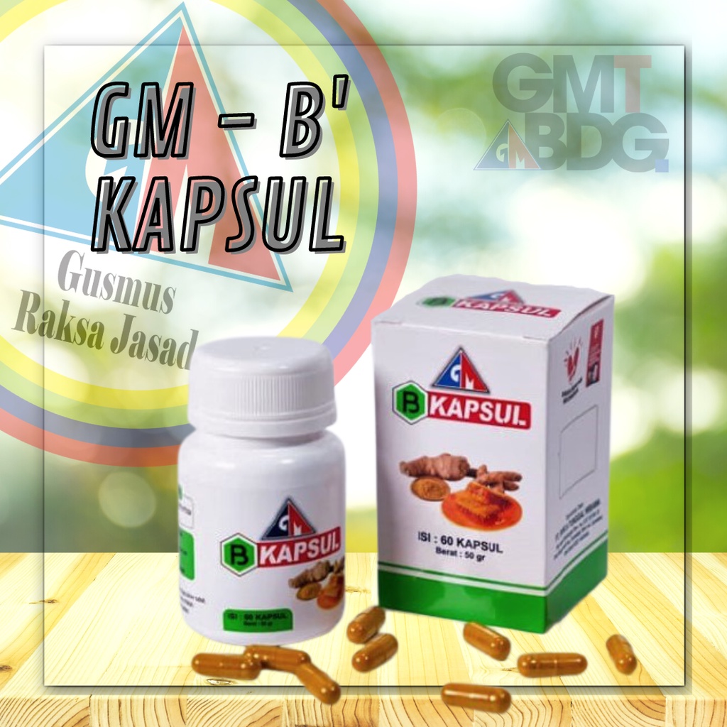Herbal GM | GM B Kapsul | Daya Tahan Tubuh | Jaga Berat Badan