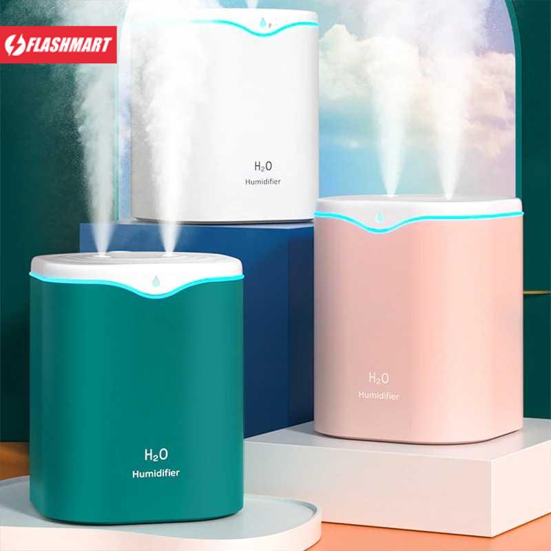 Flashmart HUMI Humidifier Aromatherapy Oil Diffuser Double Spray 2000ml - H2000