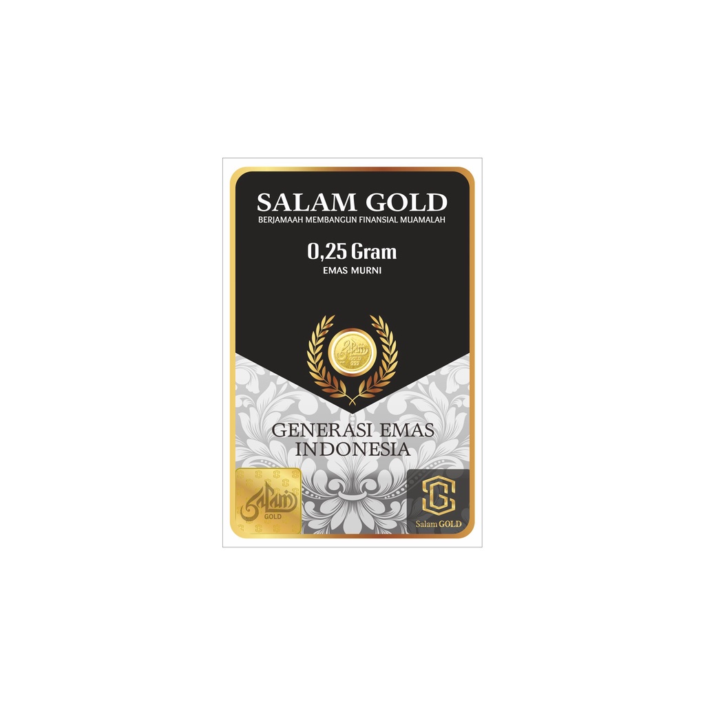 Emas Salam Gold Reguler 0.25 gr
