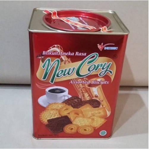 

Biskuit New Cory Assorted Kaleng 400gr/800gr-New Cory Biskuit Kaleng