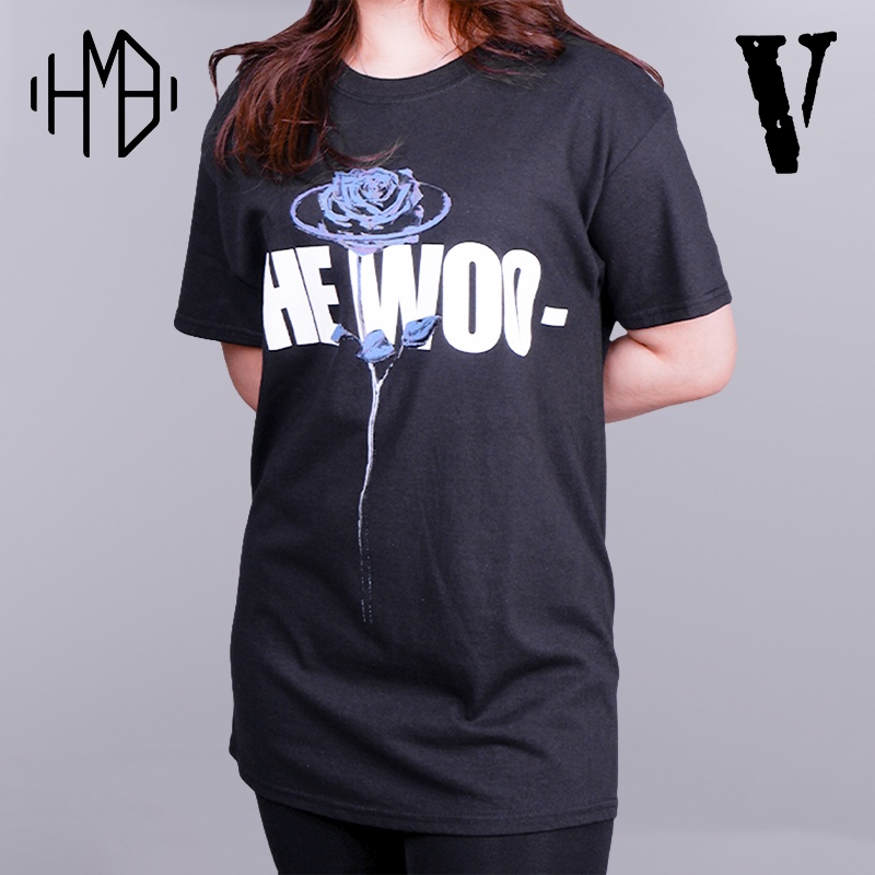 Vlone x Pop Smoke The Woo Tee Black