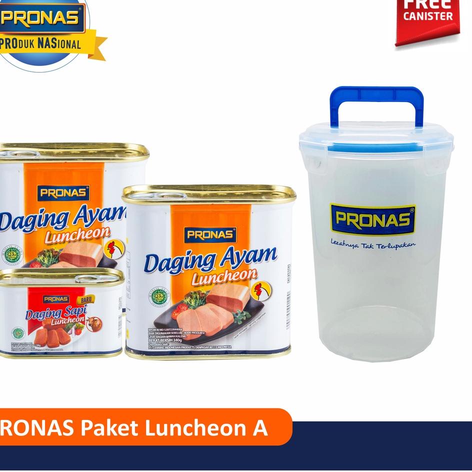 

℗ PRONAS Paket Luncheon A Free Cannister ❃