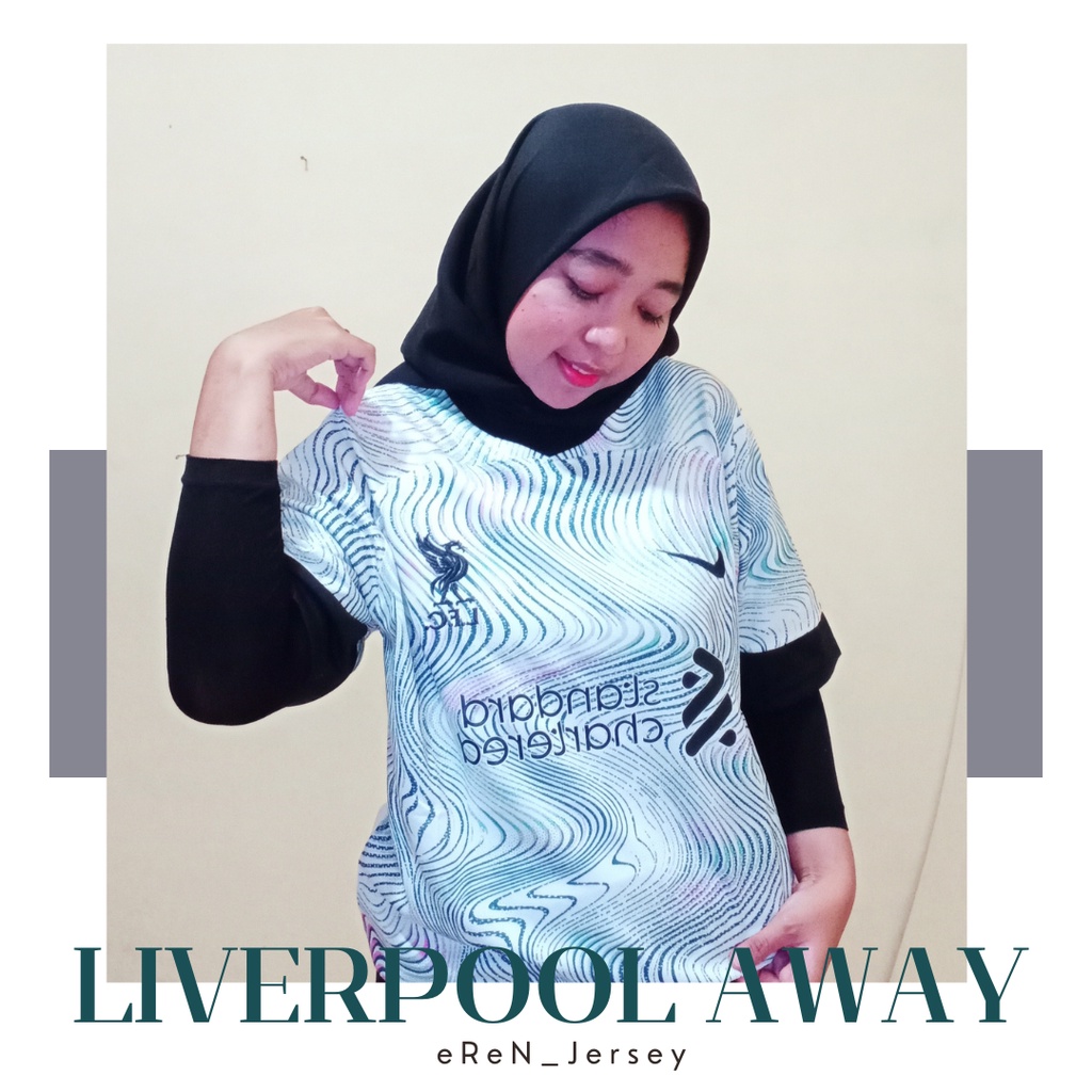 Jersey bola Liverpool_away musim ini 2021 2022 baju bola setelan kaos bola setelan dewasa jersy grad