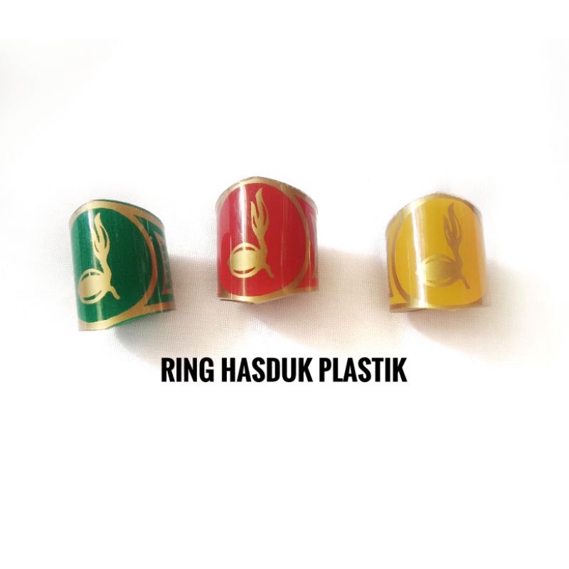 RING PRAMUKA BAHAN MIKA PLASTIK WARNA