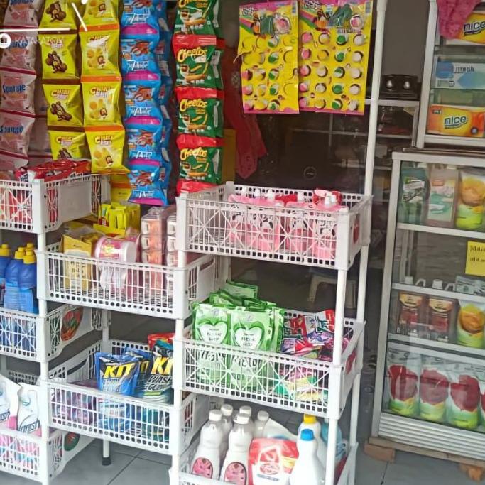 ✩ RAK DAGANGAN Rak Susun Rak Susun Keranjang Susun Rak Chiki Rak Snack Rak Jajanan ☀