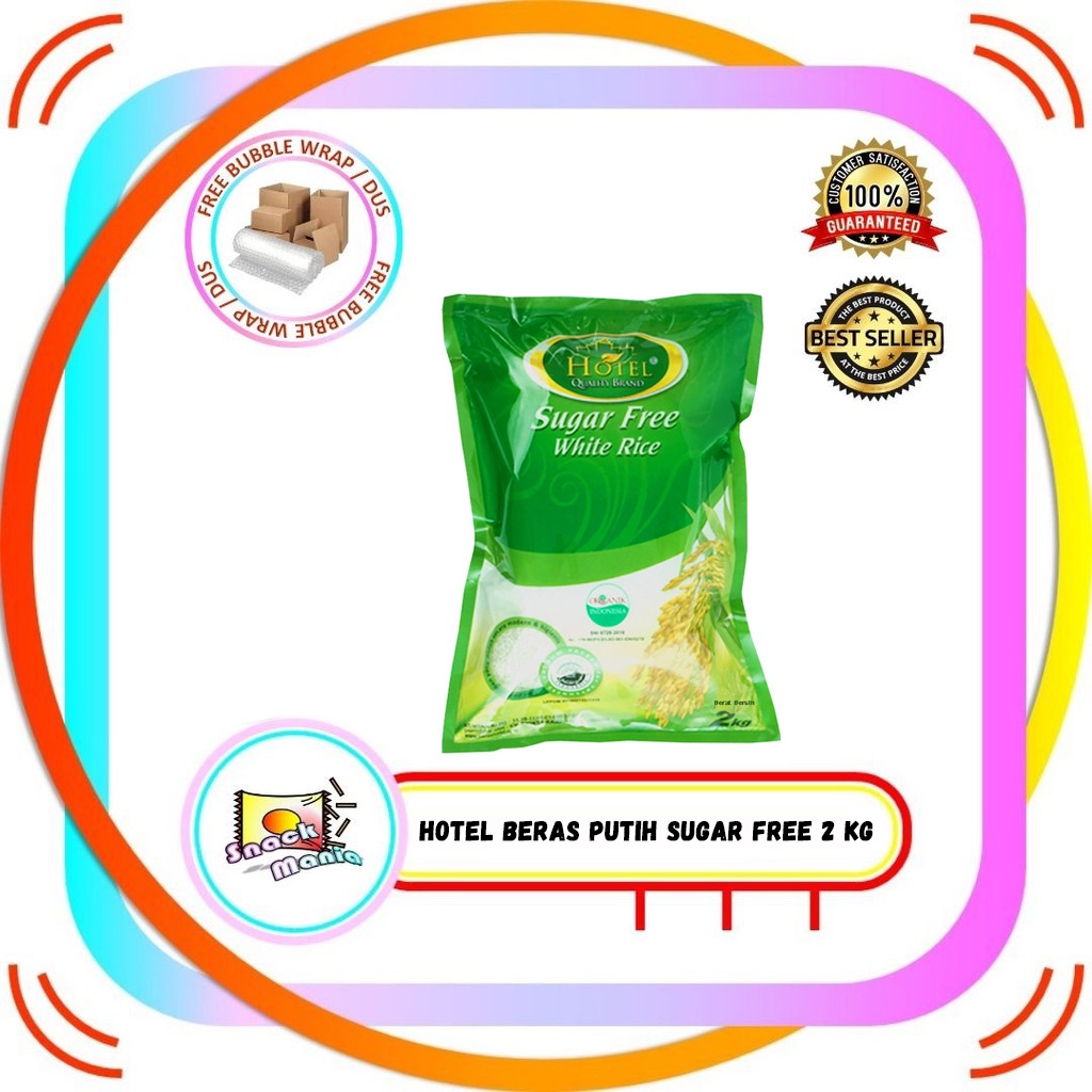 

HOTEL Beras Putih Organic Sugar Free 2 kg White Rice