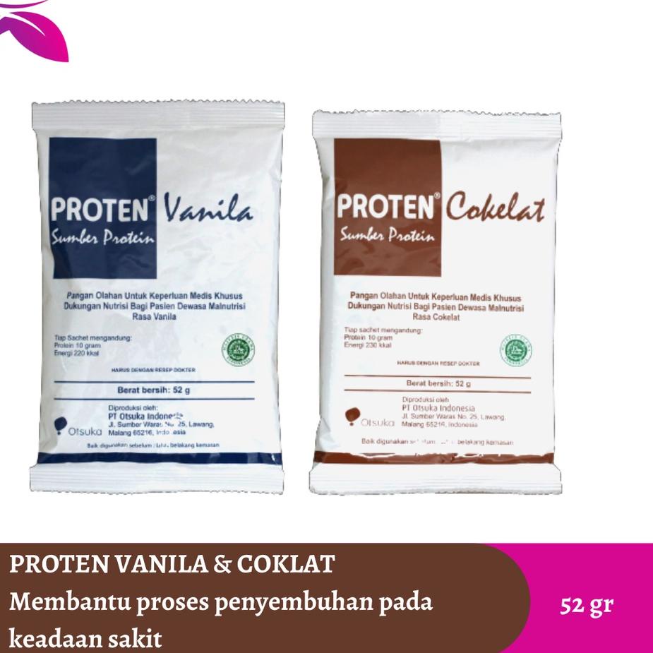 

Pro Hemat Susu Proten Vanilla & Coklat per Sachet