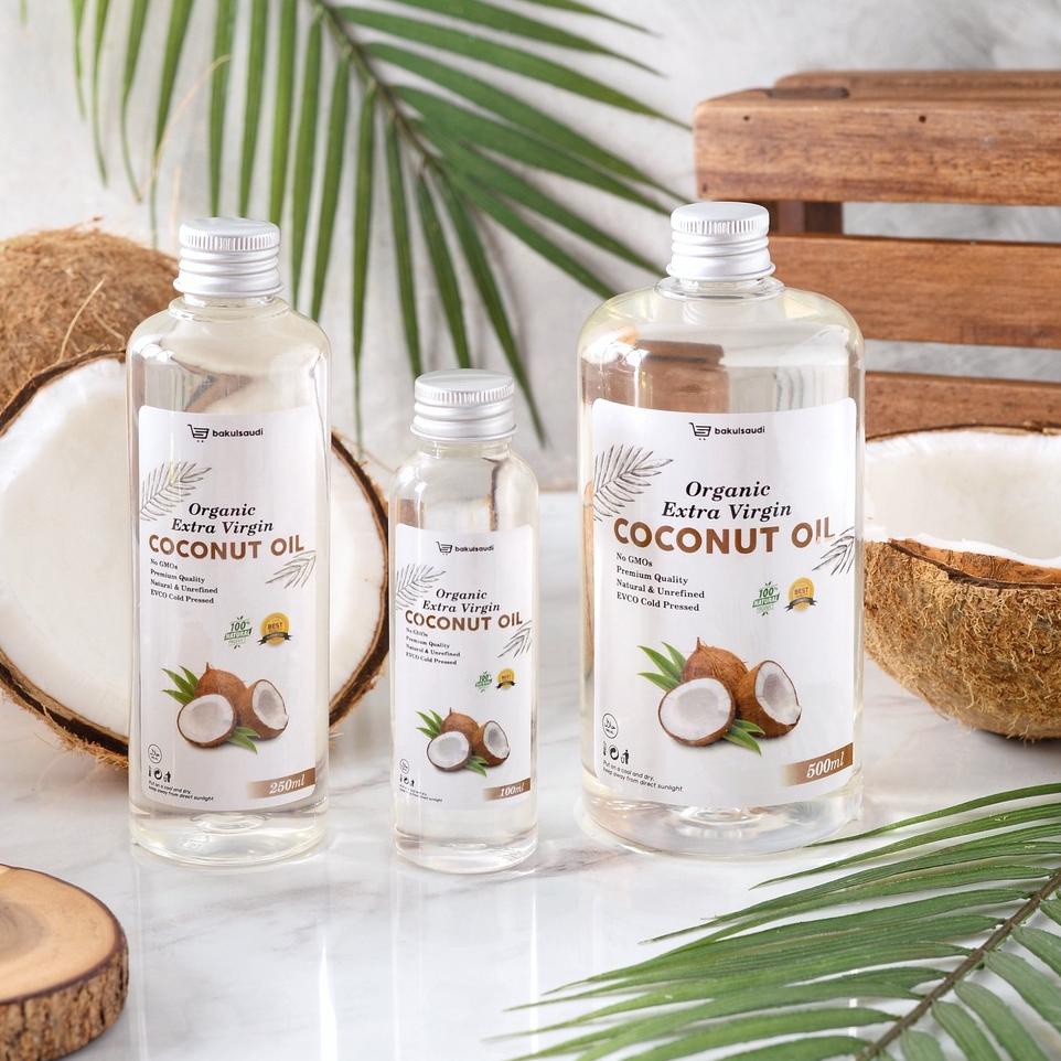 

➯ Extra Cold Pressed Premium Organic Pure E Ekstra Virgin Minyak Kelapa Murni Asli 100% Organik ☊
