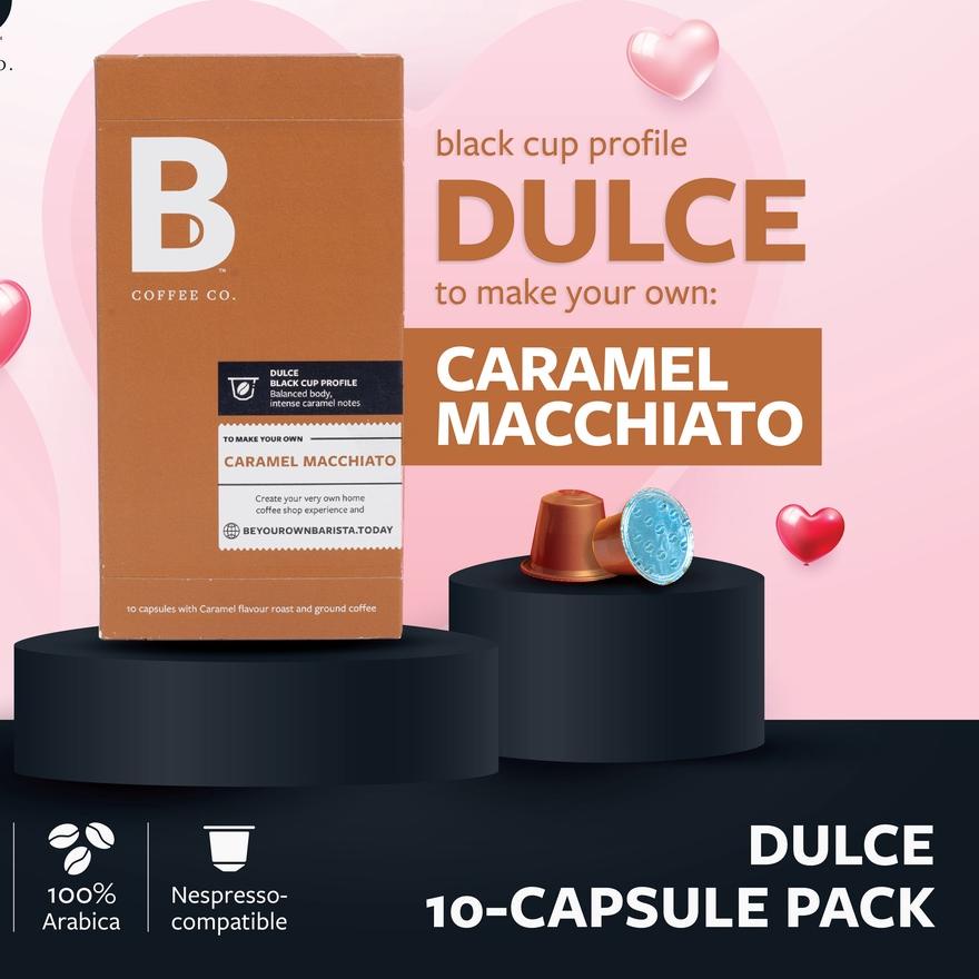 

❉ B Coffee Co. Dulce Caramel Macchiato Nespresso Compatible ✳