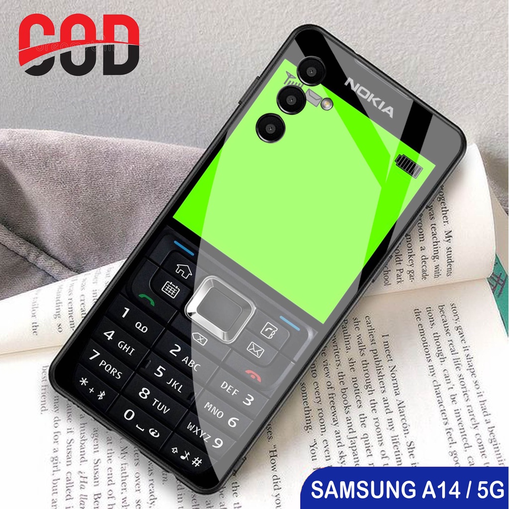 [A44] Case Hp Samsung A14 5G / Softcase Kaca Kilau Samsung A14 5G / Casing Handphone Samsung A14 5G 