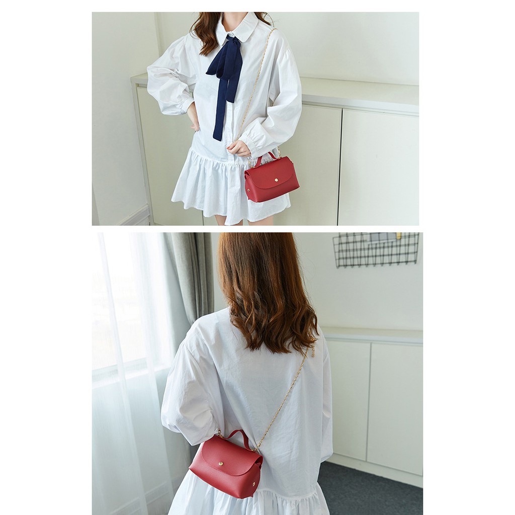 FYGALERY FYG1295 Tas Selempang Wanita Sling Bag Korea Fashion Tas Bahu dan Tas Jinjing